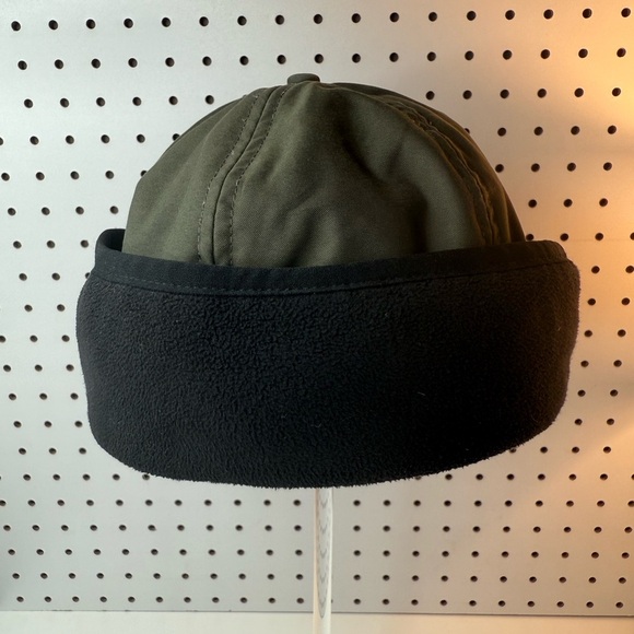 Eddie Bauer Hat Men's Green Insulated Goose Down Ear Cover Gorp Hiking Camping - Picture 4 of 15